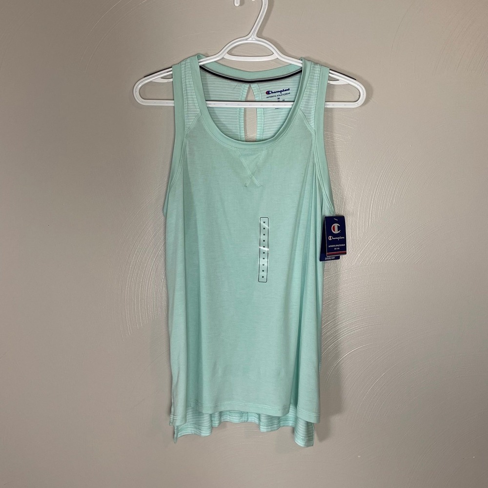 Champion Teal Green Athletic Tank NWT Size Medium
